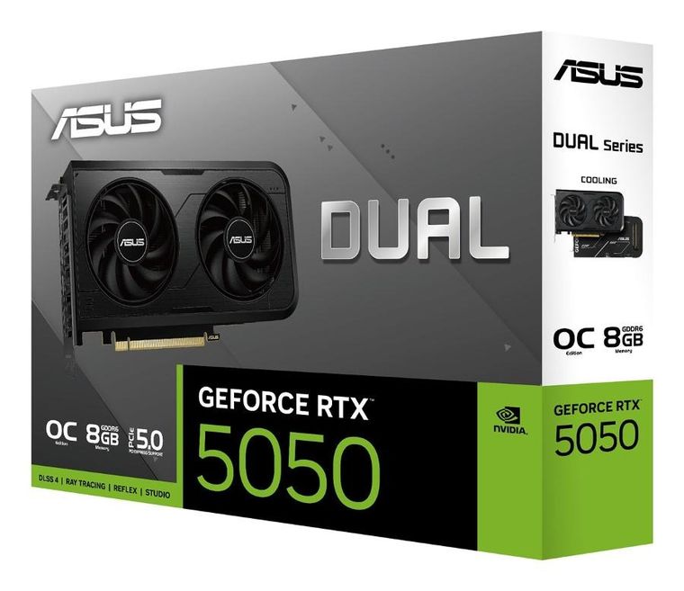 Asus, karta graficzna, DUAL RTX 5050 8GB OC