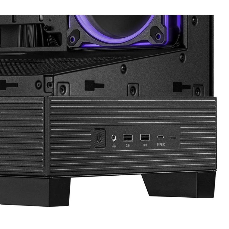 Asus, obudowa komputerowa, A31 PLUS TG ARGB BLACK