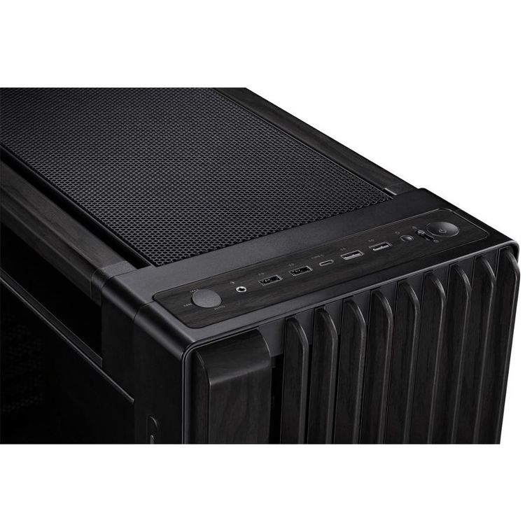 Asus, obudowa komputerowa, PROART PA602 WOOD TG PWM BLACK