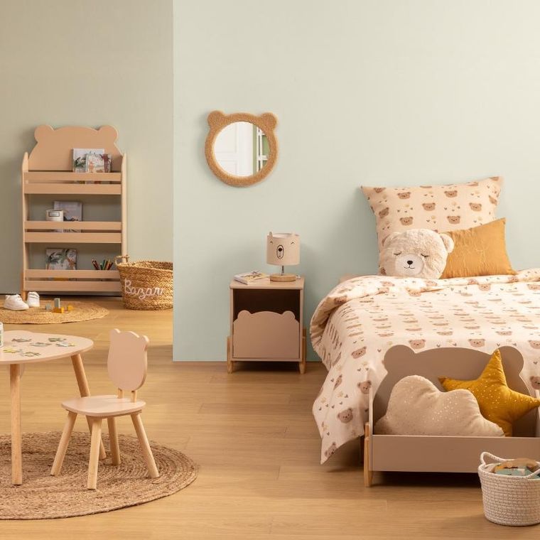 Atmosphera for kids, Fjella, szafka nocna dla dziecka, 35.5-40-33 cm
