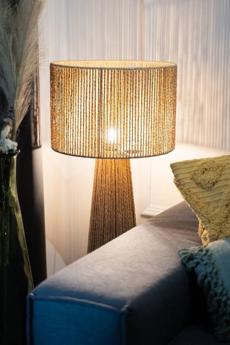 Atmosphera, lampa podłogowa boho, Adria, wys. 97 cm