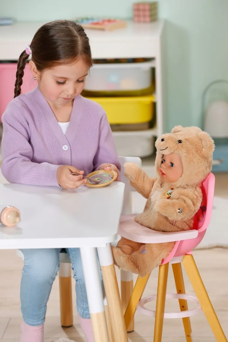 Baby Born, Emma w stroju niedźwiadka, lalka bobas, 43 cm