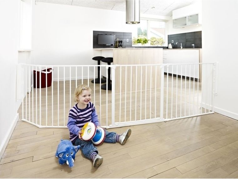 Baby Dan, Flex XL, osłona kominka, biała