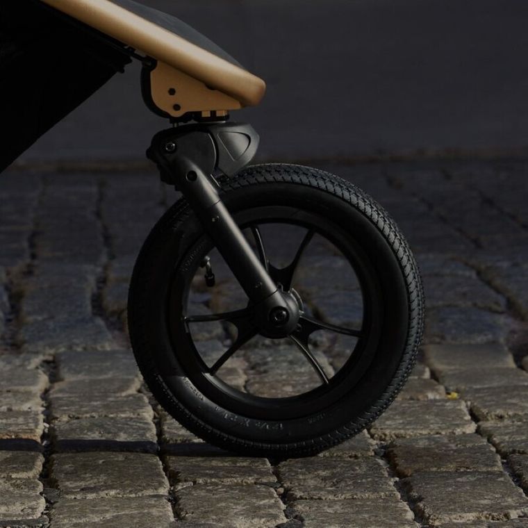 Baby Jogger, Summit X3, Robin Arzon, sportowy wózek spacerowy, czarny złoty