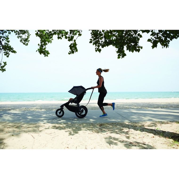 Baby Jogger, Summit X3, wózek spacerowy, Green/grey