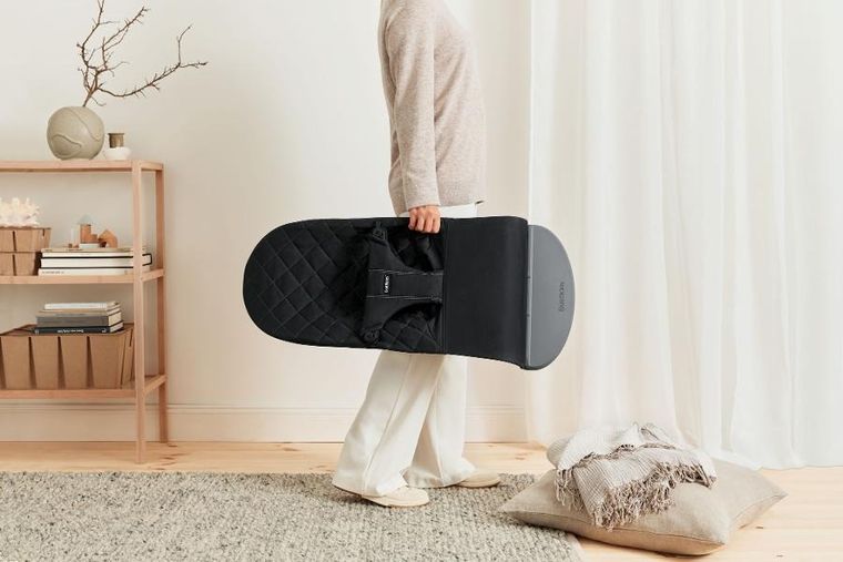 BabyBjörn, Bliss Woven, leżaczek, czarny