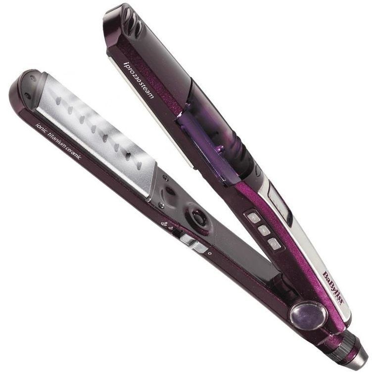 Babyliss, prostownica parowa, IPRO ST395E, fioletowa