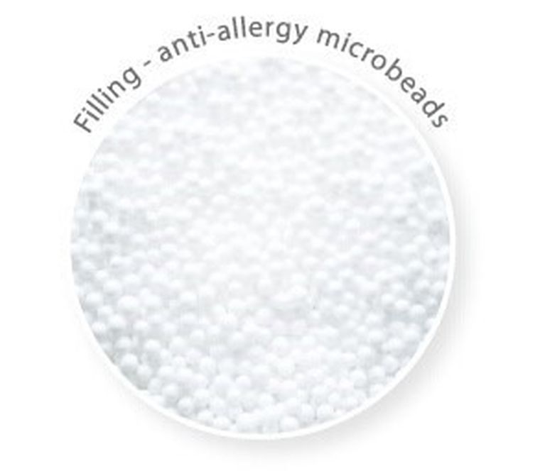 BabyMatex, MiniRelax, Bamboo, poduszka do karmienia pozycjonująca, muślin, róż, 150 cm