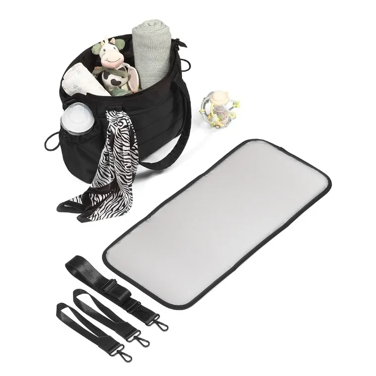 BabyOno, Cami, torba dla mamy i do wózka, czarna