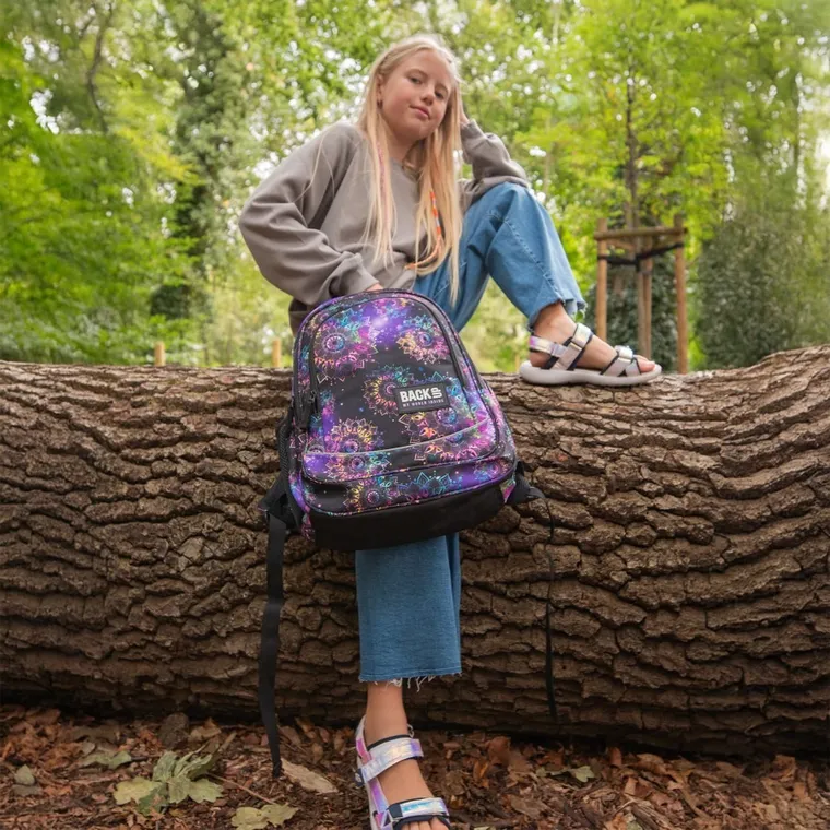 BackUp, plecak szkolny, 3-komorowy, Mandale