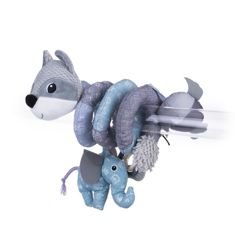 Balibazoo, aktywna spirala, lis, szary