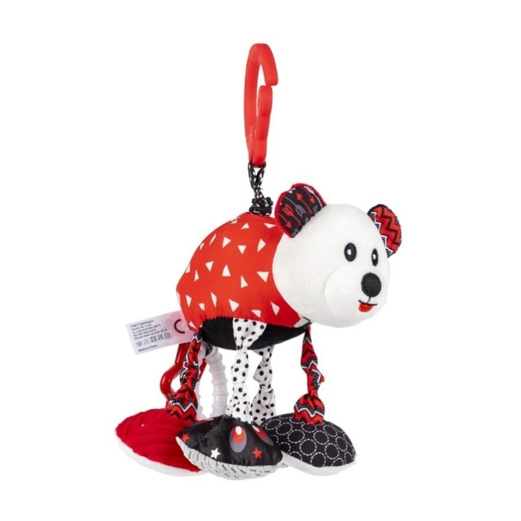 Balibazoo, Miś Jacuś, zawieszka z wibracją, kontrastowa