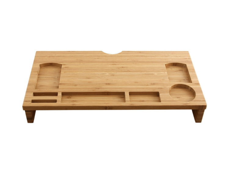 Bambusowa podstawka pod monitor