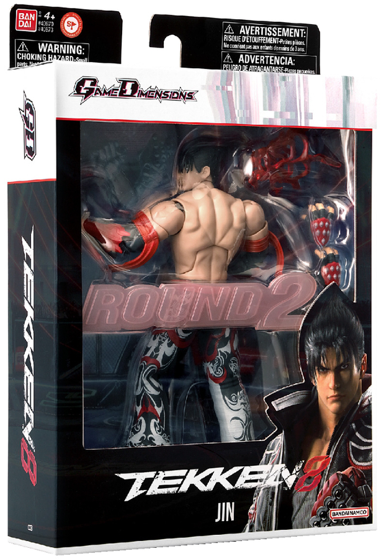 Bandai, Game Dimensions Tekken, Jin Kazama, figurka kolekcjonerska