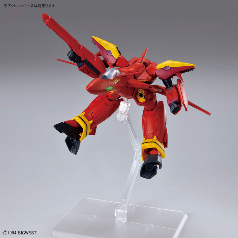 Bandai, HG, Macross Vf-19 Custom Fire Valkyrie With Sound Booster, model kolekcjonerski do składania, 1:100