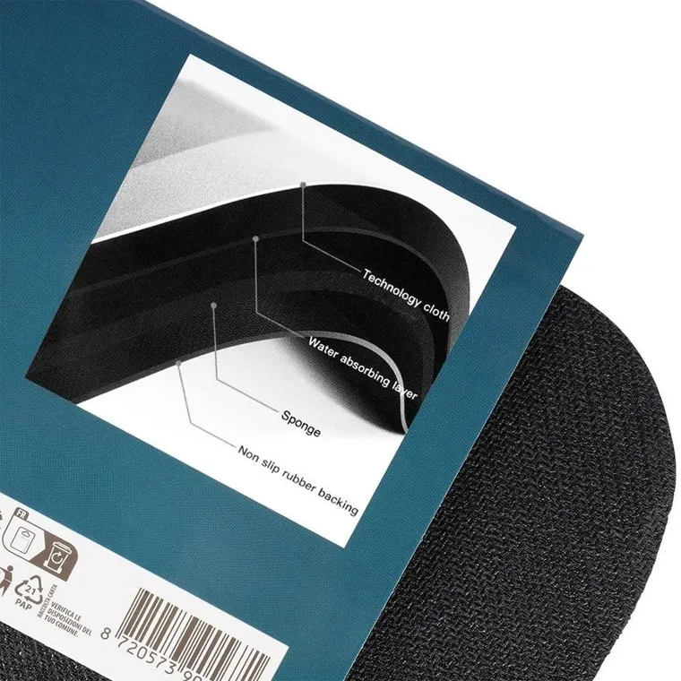 Bathroom Solutions, mata antypoślizgowa łazienkowa, 59-39 cm