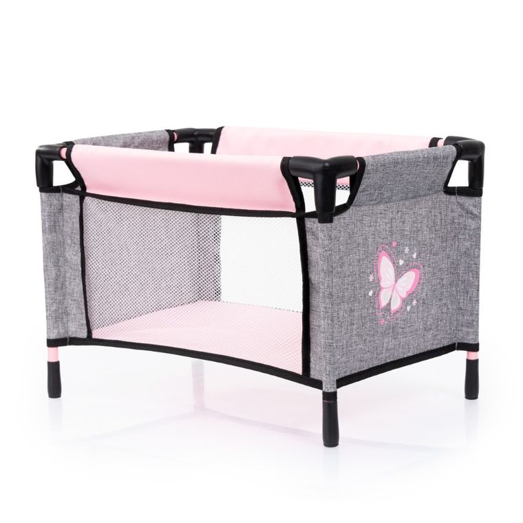 Bayer Design, Buggy, wózek spacerówka dla lalek, zestaw z łóżkiem turystycznym, matą, torbą i akcesoriami