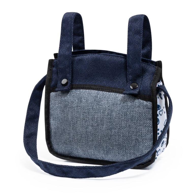 Bayer Design, Neo Vario Combi, głęboki wózek dla lalek z torbą, granatowy