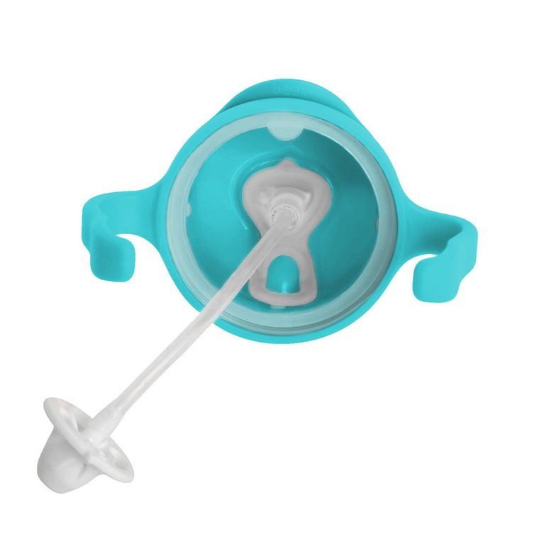 b.box, bidon ze słomką, lazurowy, 240 ml