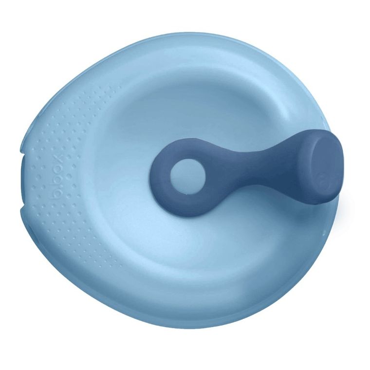 b.box, Fill+feed, silikonowa miseczka z pokrywką do karmienia, Lullaby Blue