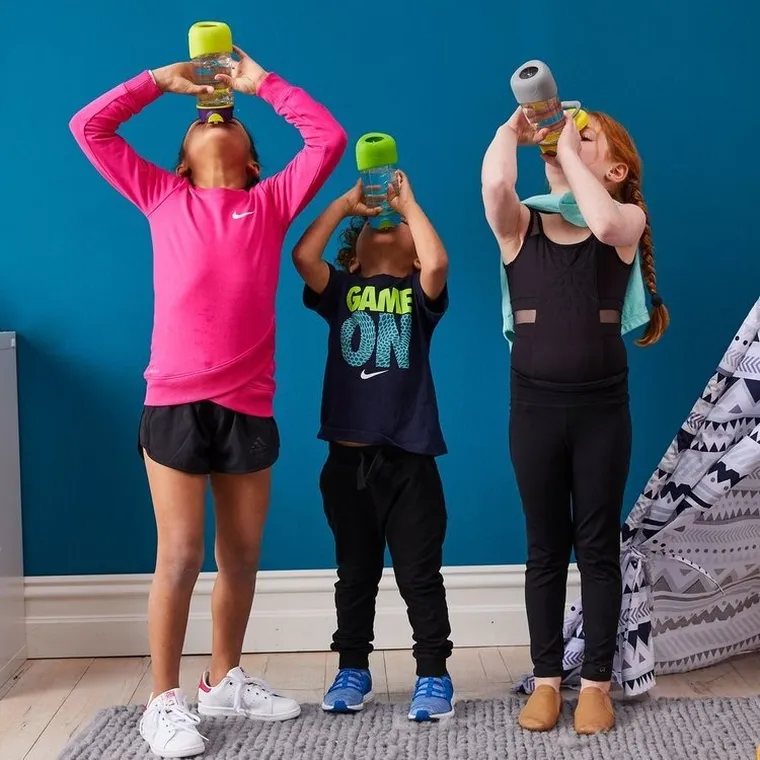 b.box, Indigo Rose, sportowa butelka tritanowa, 450 ml