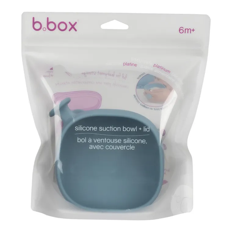 b.box, miseczka z przykrywką, błękitna