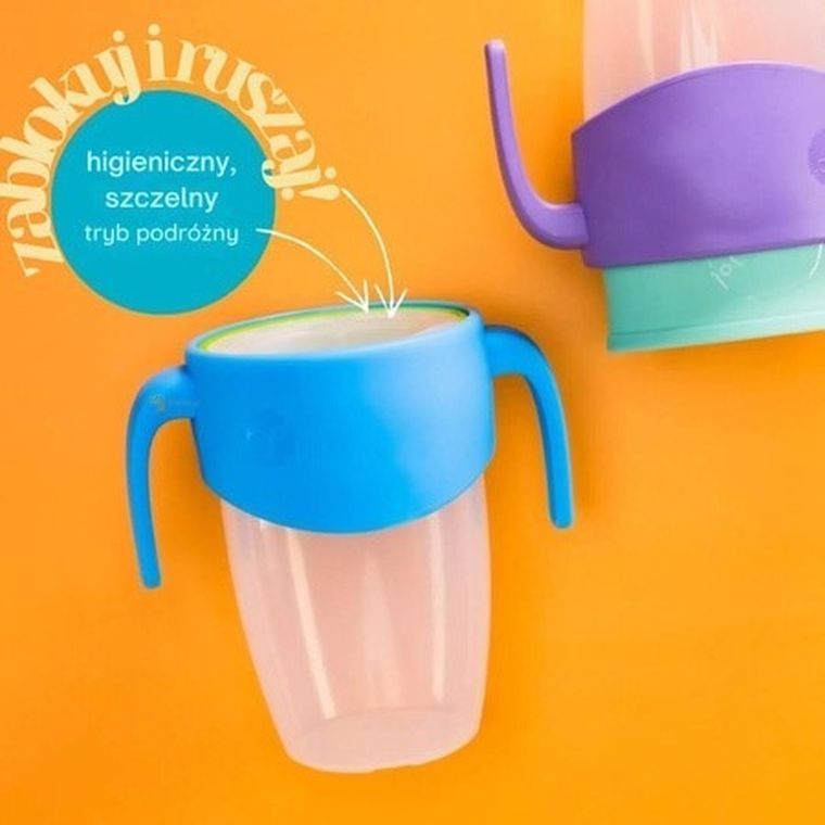 b.box, Ocean Breeze, kubek 360 do nauki picia, kubek treningowy, niekapek