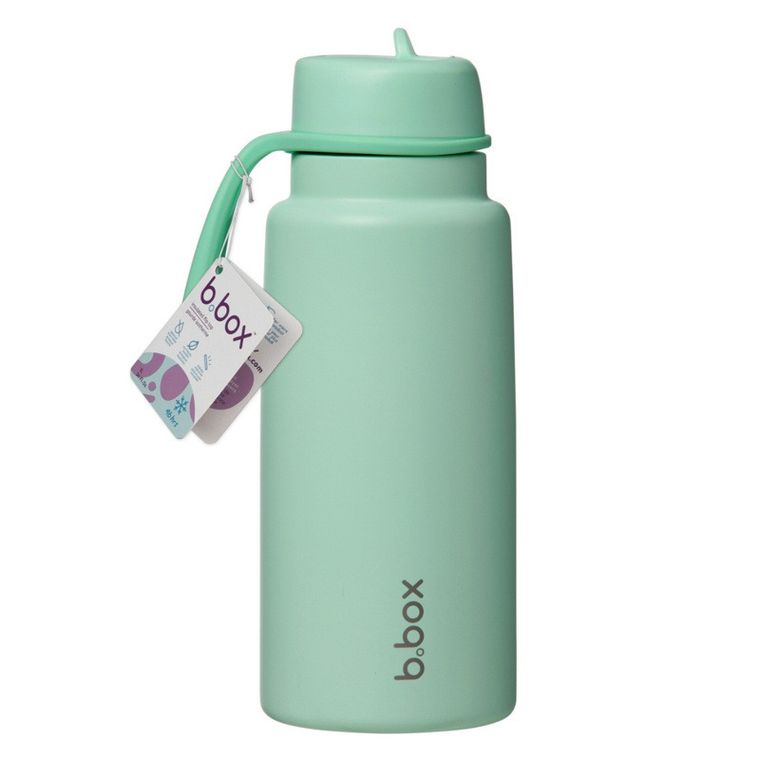 b.box, Spearmint, butelka termiczna ze składanym ustnikiem, stal nierdzewna, 1l