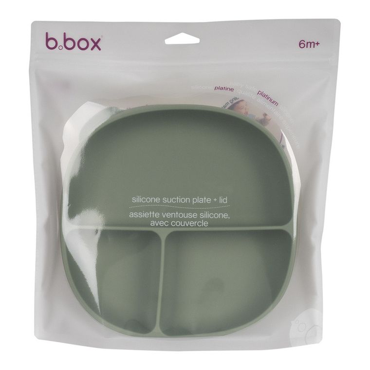 b.box, talerzyk z przykrywką, szałwiowy
