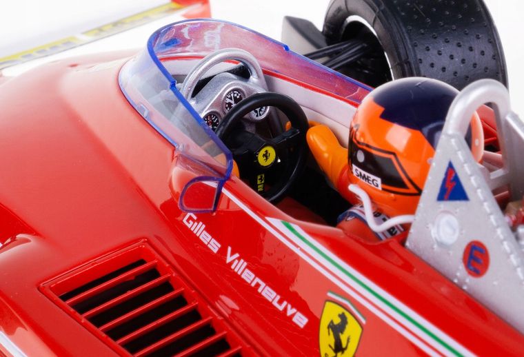 Bburago, Ferrari 312 T4 1979 Gilles Villeneuve, Bolid F1, model pojazdu, 1:18