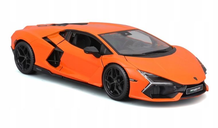 Bburago, Lamborghini Revuelto, model pojazdu, 1:24, pomarańczowy