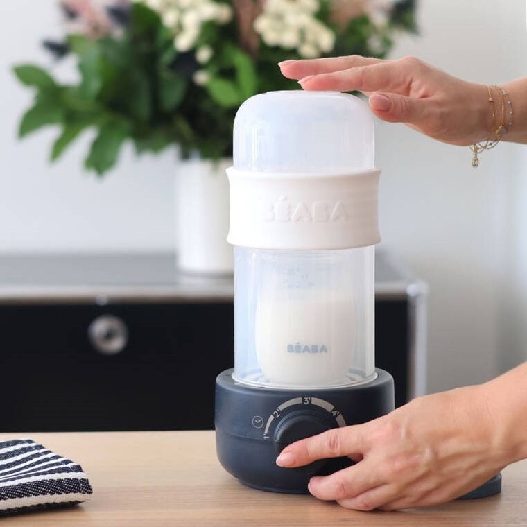 Beaba, Babymilk Second, podgrzewacz i sterylizator parowy, 2w1, night blue