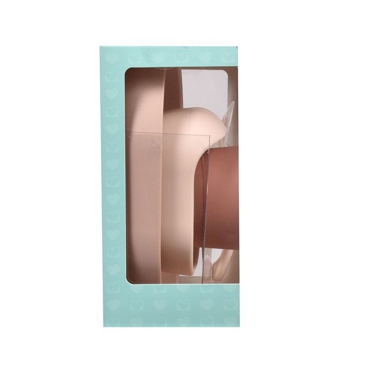 Beaba, komplet naczyń z silikonu z przyssawką, cotton candy