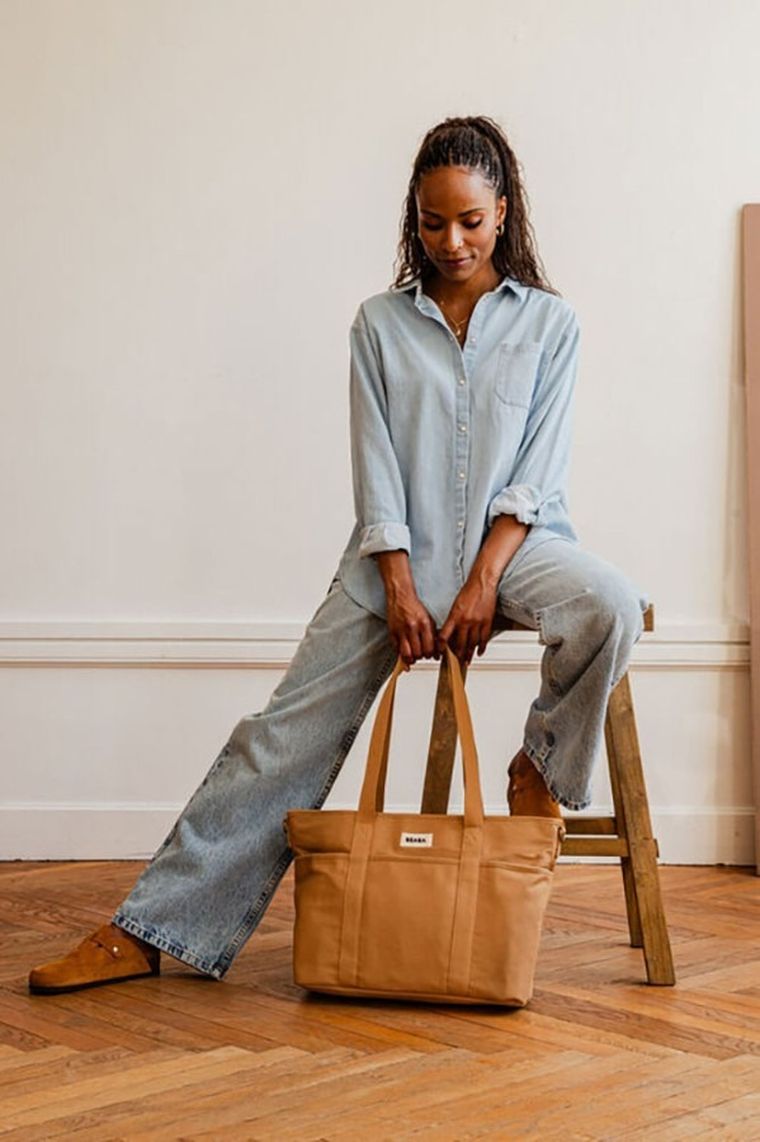 Beaba, Madrid, torba dla mamy, ochre