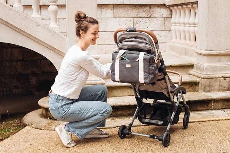 Beaba, Paris, torba dla mamy, Dark heather grey