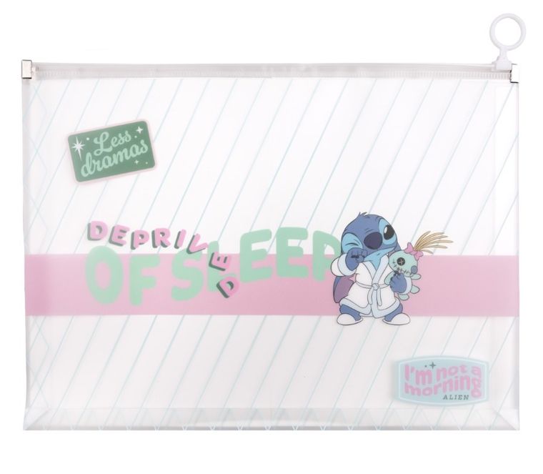 Beniamin, Lilo i Stitch, teczka na suwak, A4, 1 szt.