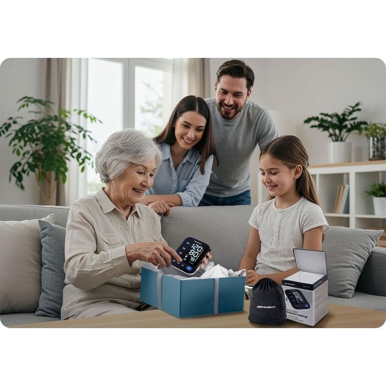 Berdsen, ciśnieniomierz naramienny z polskimi komunikatami, BD-122