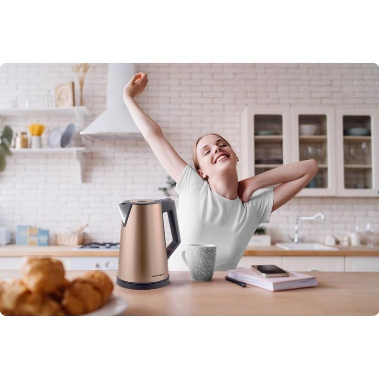 Berdsen, czajnik elektryczny, miedziany, 1,7l, BD-708