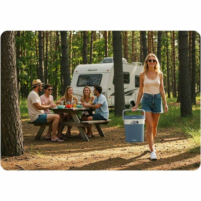 Berdsen, Icemax, lodówka turystyczna, tryb ECO, 29l, niebieska