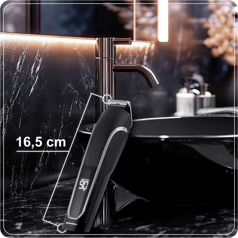 Berdsen, maszynka do strzyżenia włosów, czarna