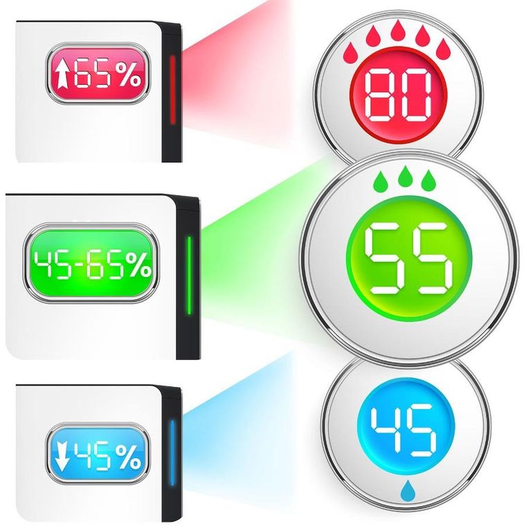 Berdsen, osuszacz powietrza kompresorowy, pochłaniacz wilgoci, 20l/24h, higrostat, biały, BD-532