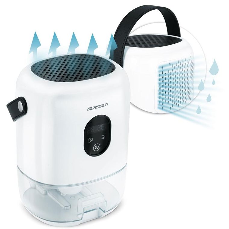 Berdsen, osuszacz powietrza, pochłaniacz wilgoci, biały