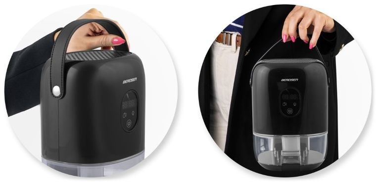 Berdsen, osuszacz powietrza, pochłaniacz wilgoci, czarny, BR-10B