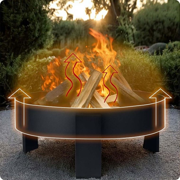 Berdsen, palenisko ogrodowe, 80 cm