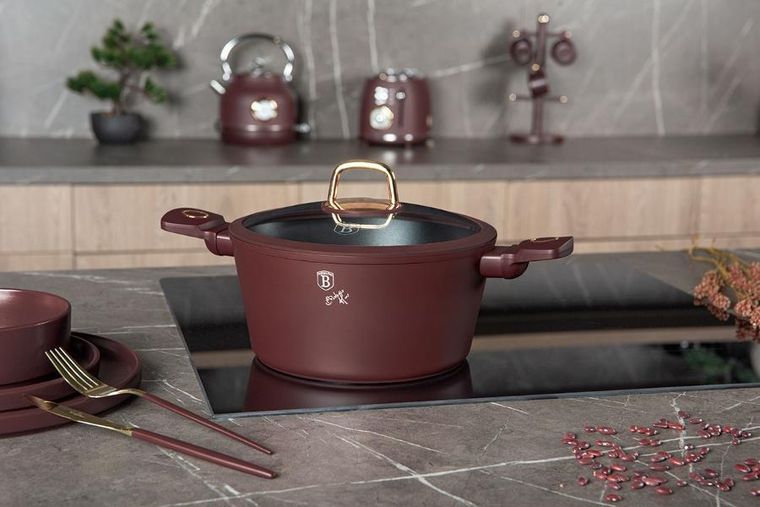 Berlinger Haus, Leonardo, garnek tytanowy z pokrywą, 8l