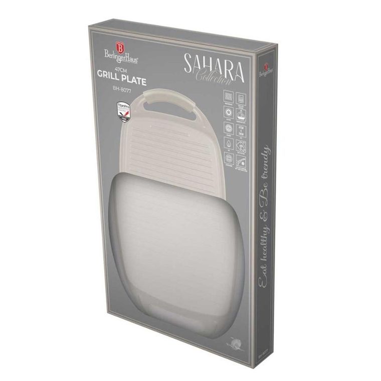 Berlinger Haus, Sahara, płyta grillowa tytanowa, 47 cm