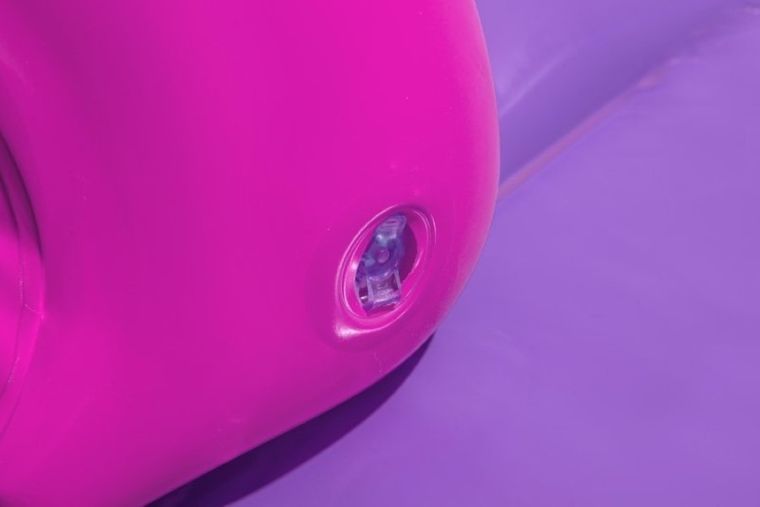 Bestway, basen dmuchany, plac zabaw ze zjeżdzalnią, kraina muzyki, 299-192 cm