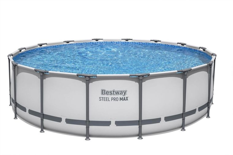 Bestway, basen ogrodowy stelażowy, 488-122 cm, zestaw 19w1