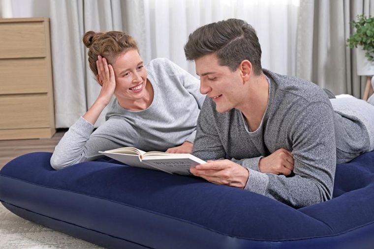 Bestway, dmuchany materac z pompką, 191-137-28 cm