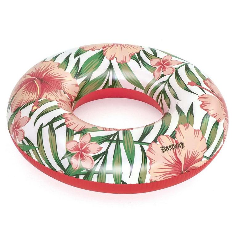 Bestway, koło do pływania, różowe, 119 cm